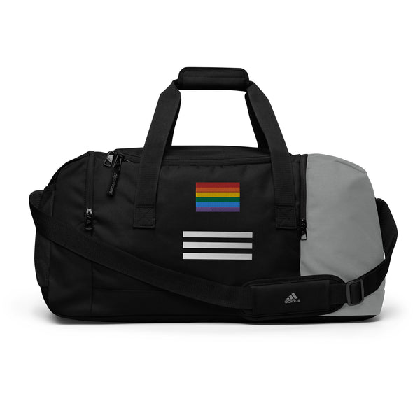 Rainbow Pride Adidas Duffle Bag