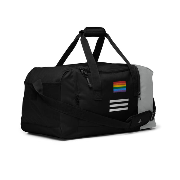 Rainbow Pride Adidas Duffle Bag