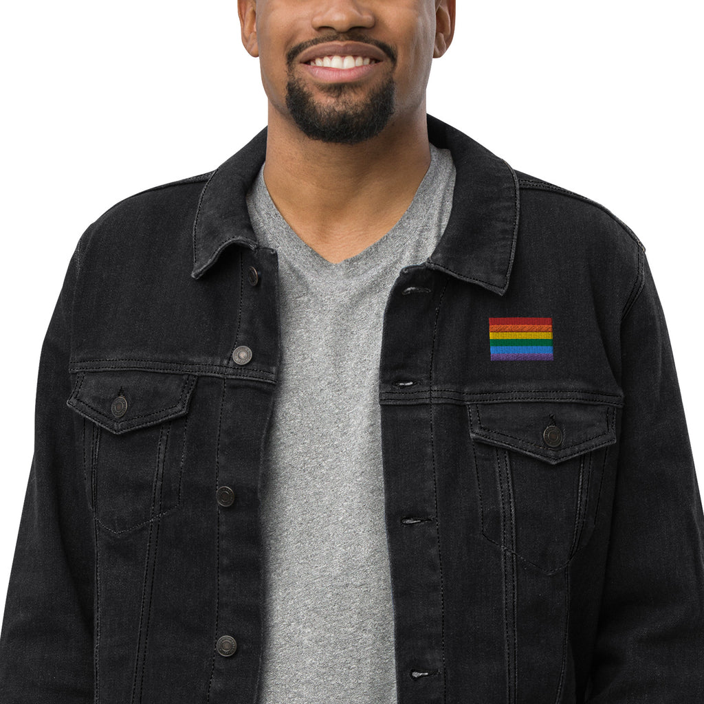 Rainbow sale pride jacket